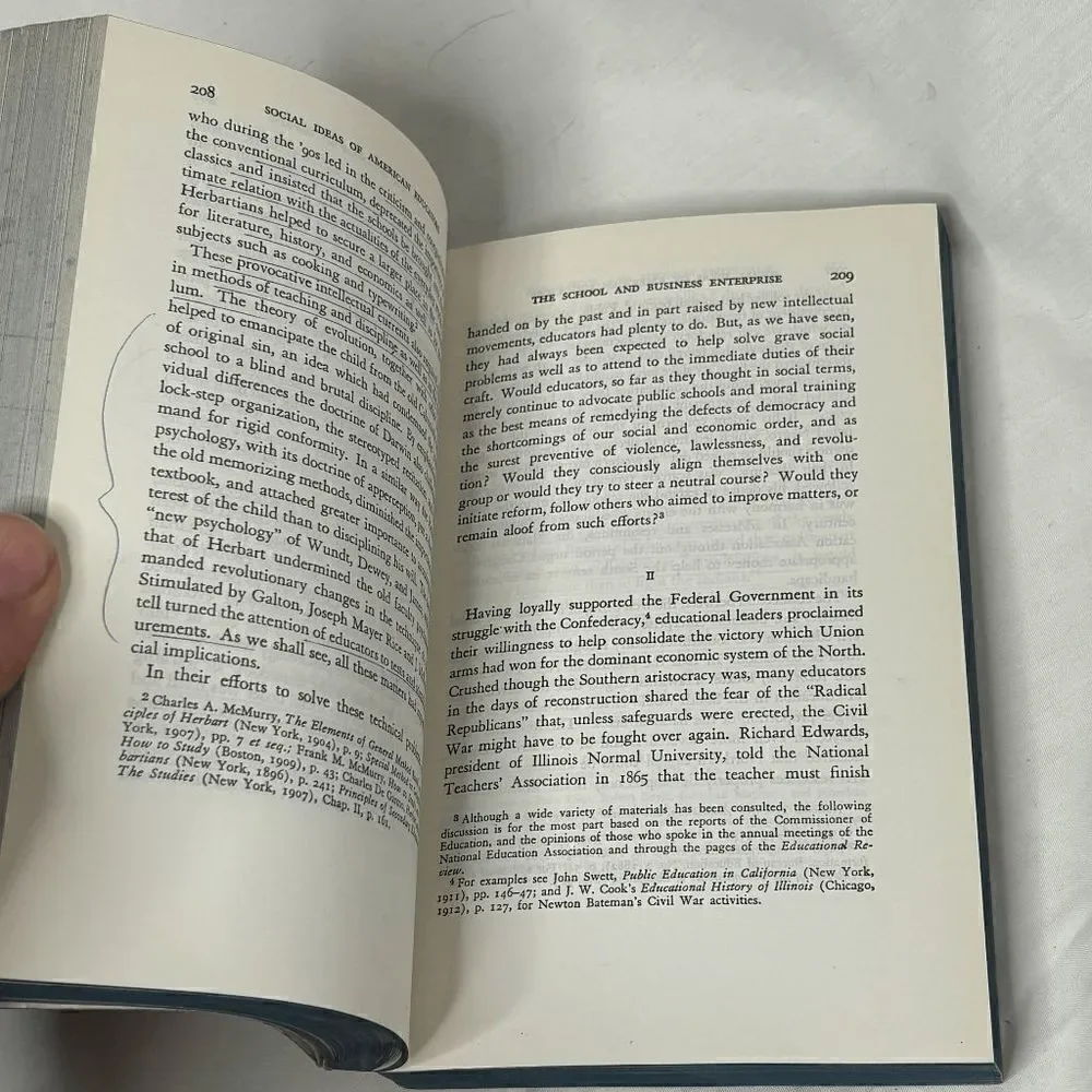 The‎ Social Ideas of American Educators by Merle Curti 1959 Edition